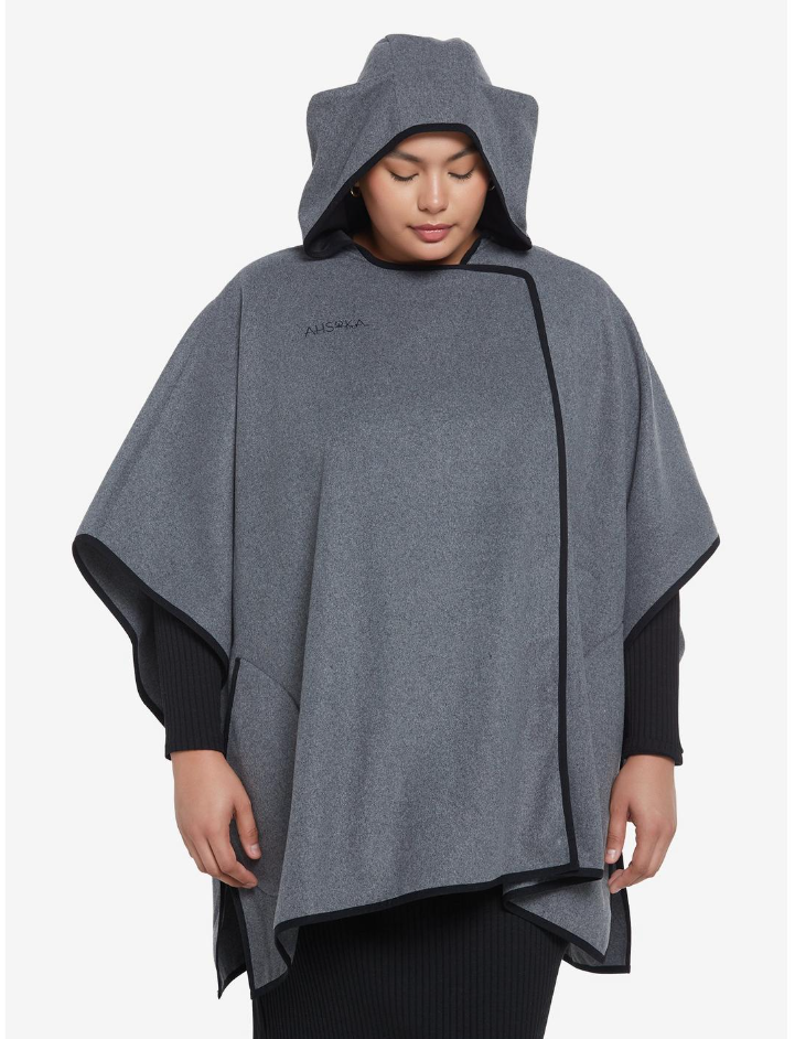 Her Universe Star Wars Ahsoka Fulcrum Hooded Cape Plus Size Her Universe