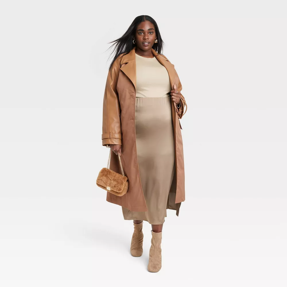 Womens Relaxed Trench Coat A New Day™