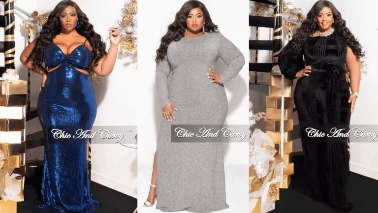 Ring in the New Year with Glamour with the Chic & Curvy Holiday Collection