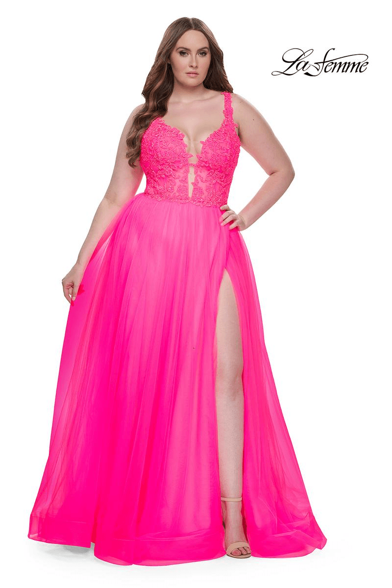LA FEMME CURVE PLUS SIZE at CinderellasGowns.com