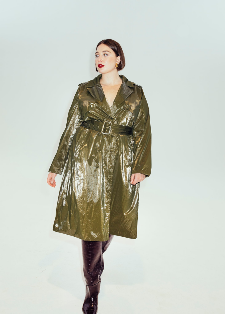 plus size wardrobe essentials- the trench coat- THE DREW TRENCH COAT