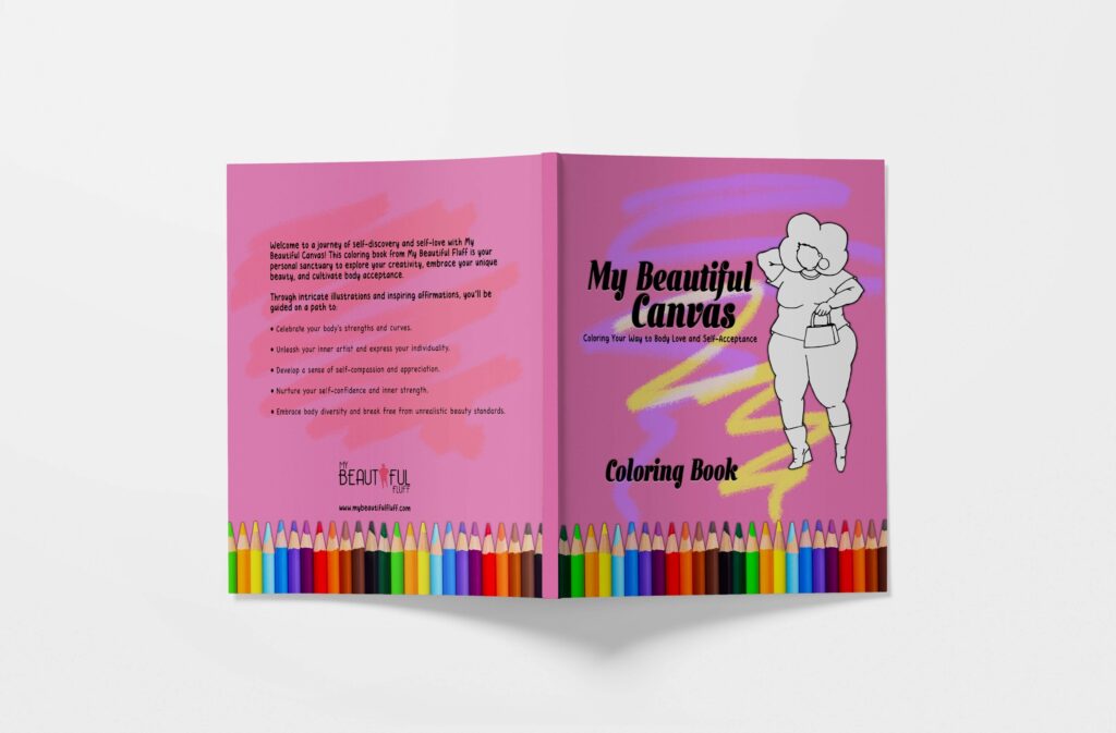 My Beautiful Canvas Coloring Book by My Beautiful Fluff