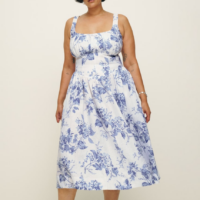 Balia Plus Size Linen Dress