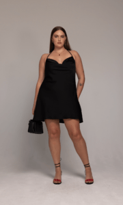 Delilah Plus Size Mini Dress