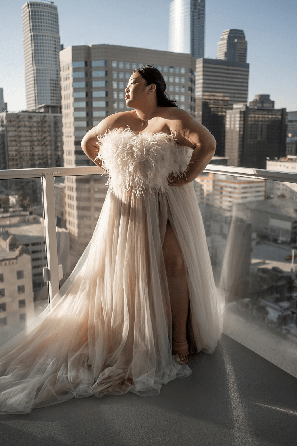 Sea of Clouds Two-Piece Gown
plus size wedding dresses