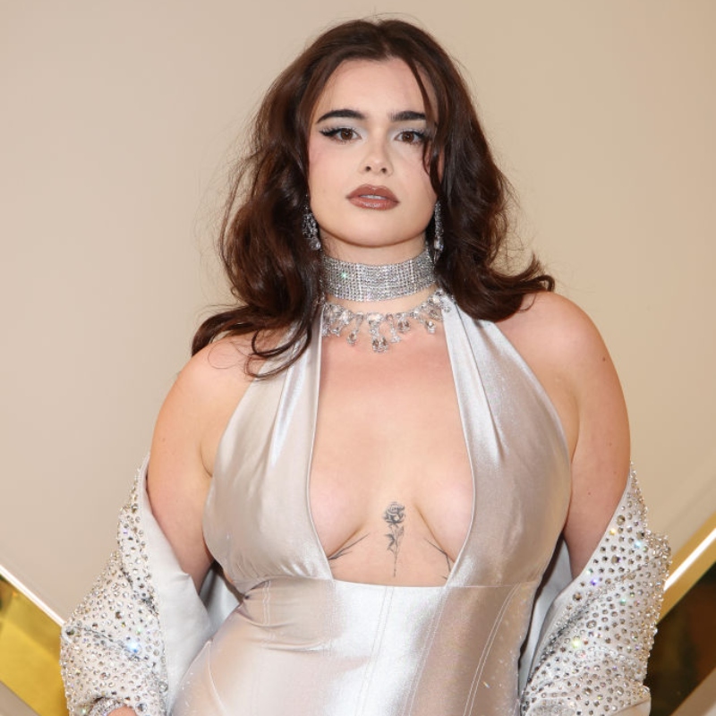  Barbie Ferreira attends the Swarovski "Masters of Light - From Vienna to Milan" exhibition opening during Milan Fashion Week - Menswear Spring/Summer 2025 at Palazzo Citterio