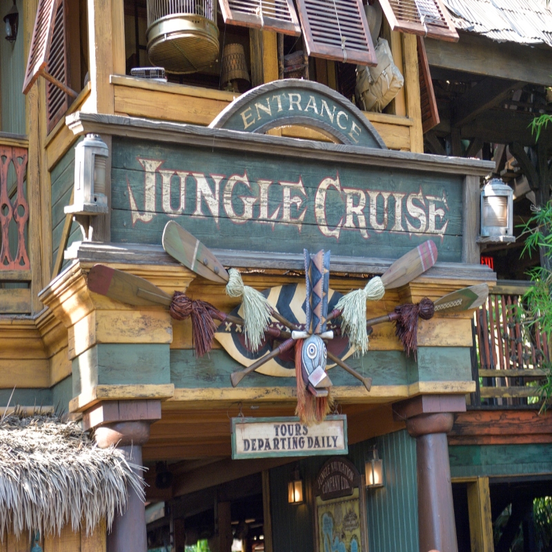 Jungle Cruise at Disneyland 