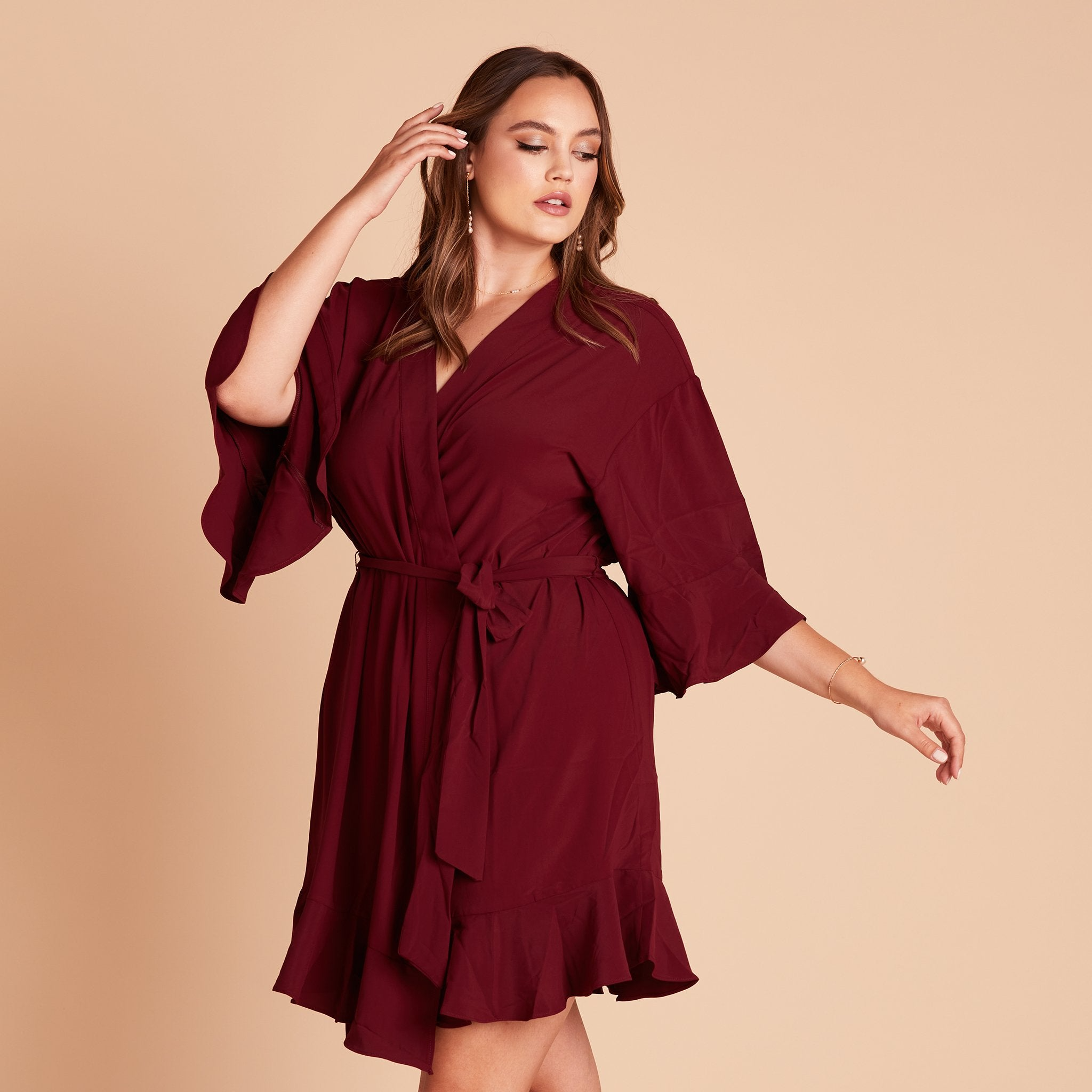 KENNY RUFFLE ROBE