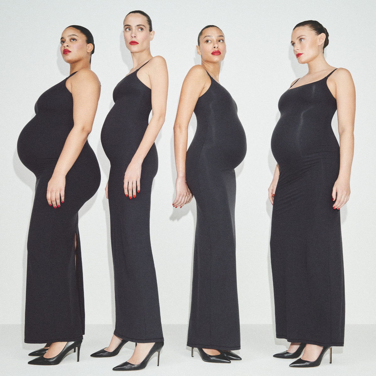 MATERNITY LONG SLIP DRESS