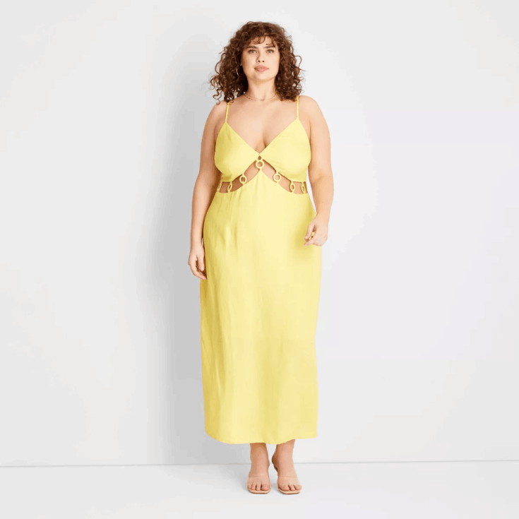 Image for Ring Detail Maxi Dress - Future Collective™ with Jenee Naylor