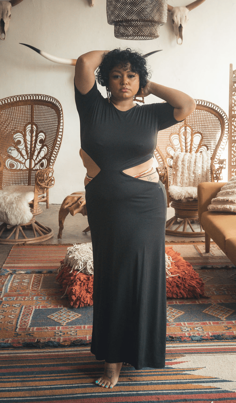 Lyka Summer Haut Plus Size Maxi Dress