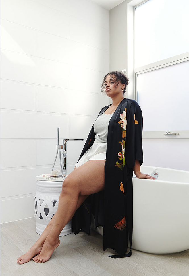 plus size robes for summer - Kim and Ono 