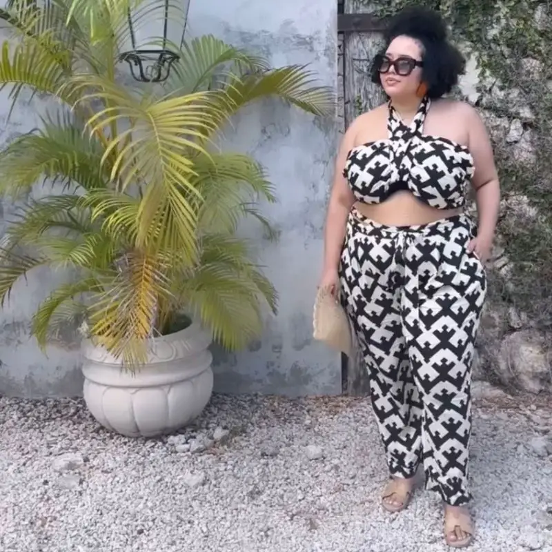 screenshot of Gabi Fresh vacation wear plus size vacation outfits