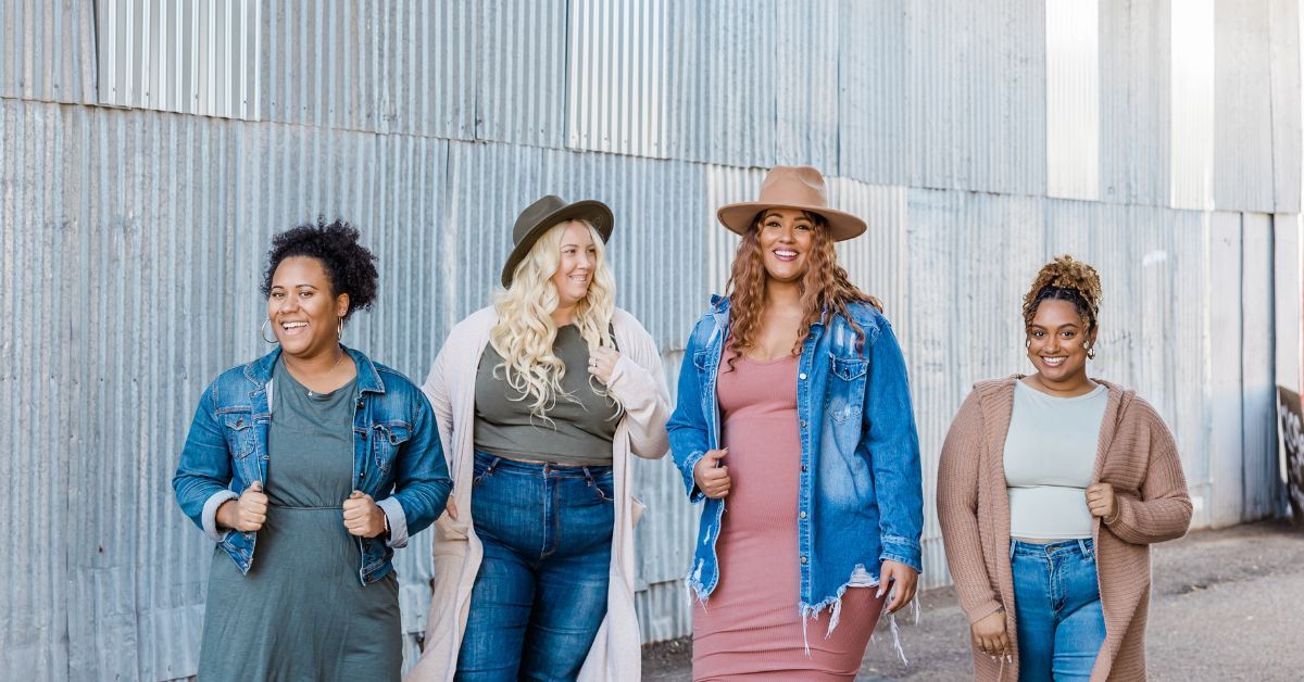 plus size denim for fall