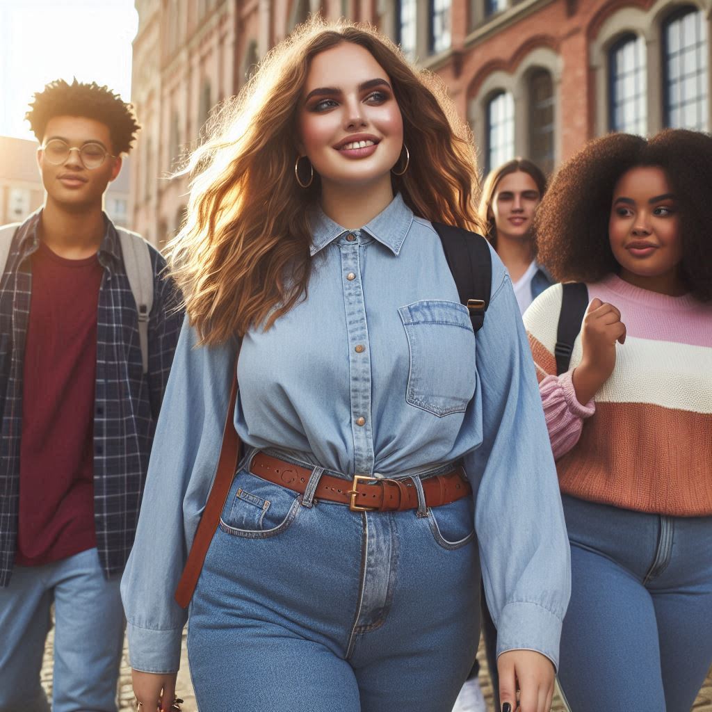 plus size college wardrobe essentials 