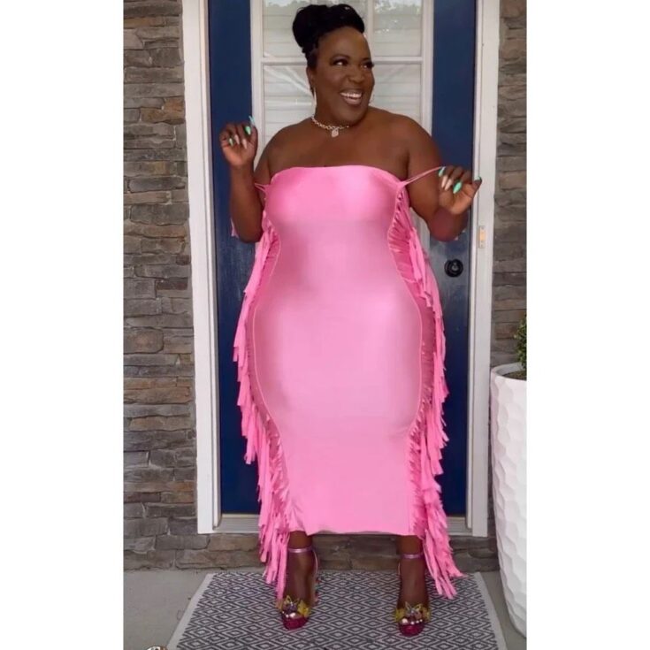 Image for Keep Her Secrets Dress
