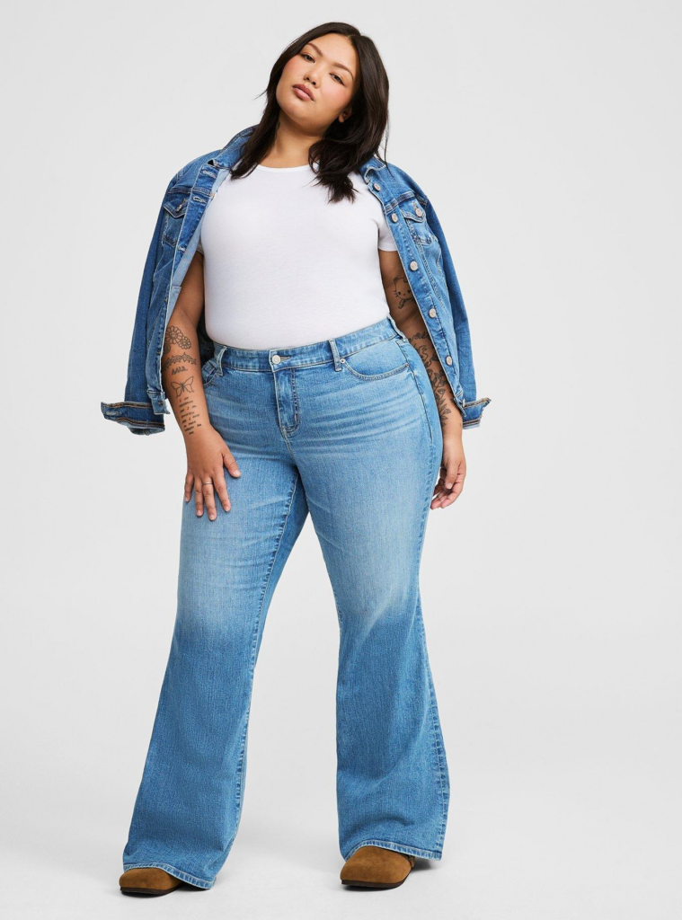 Perfect Flare Vintage Stretch Mid-Rise Jean
