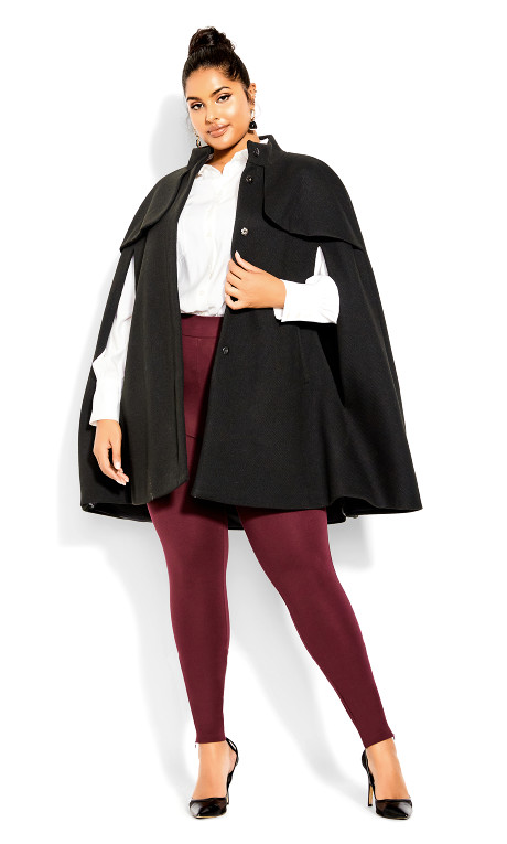 City Chic Cape Coat