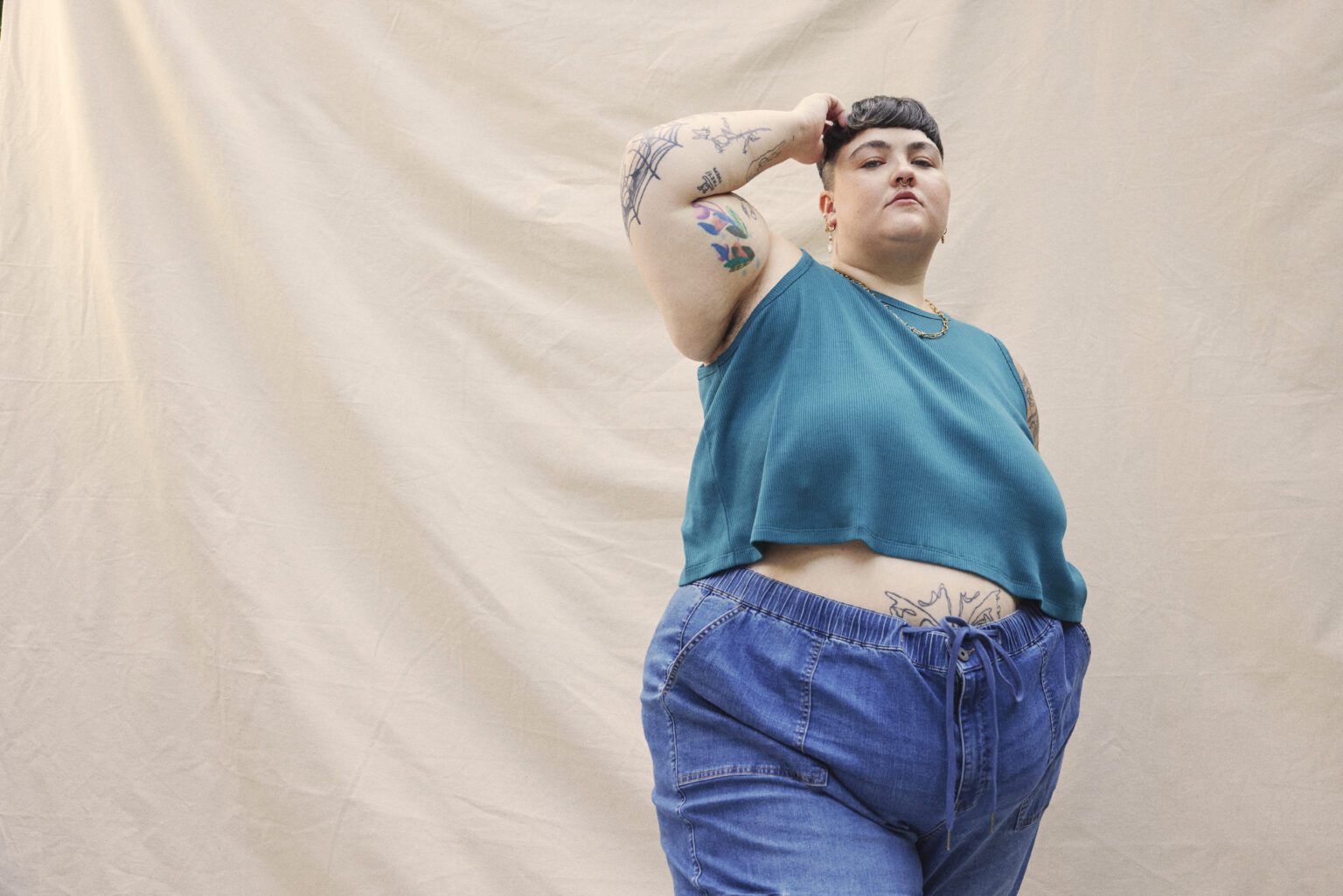 plus size representation Jordan Underwood x Universal Standard Collaboration