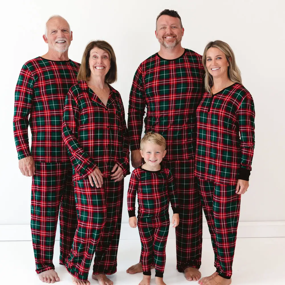 Fireside Plaid Women's Pajama Set at LittleSleepies.com