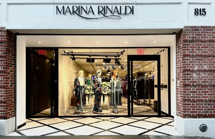 Marina Rinaldi NY Storefront