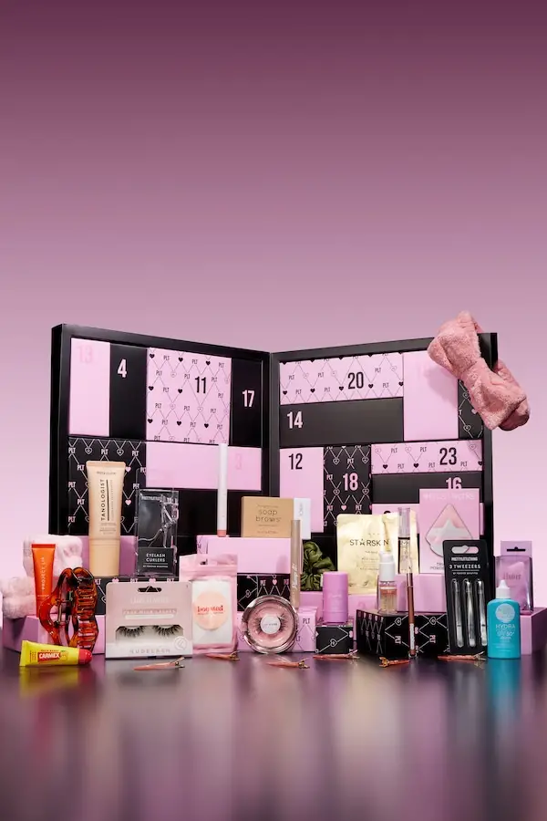 PRETTYLITTLETHING 2024 Beauty Advent Calendar Worth 195