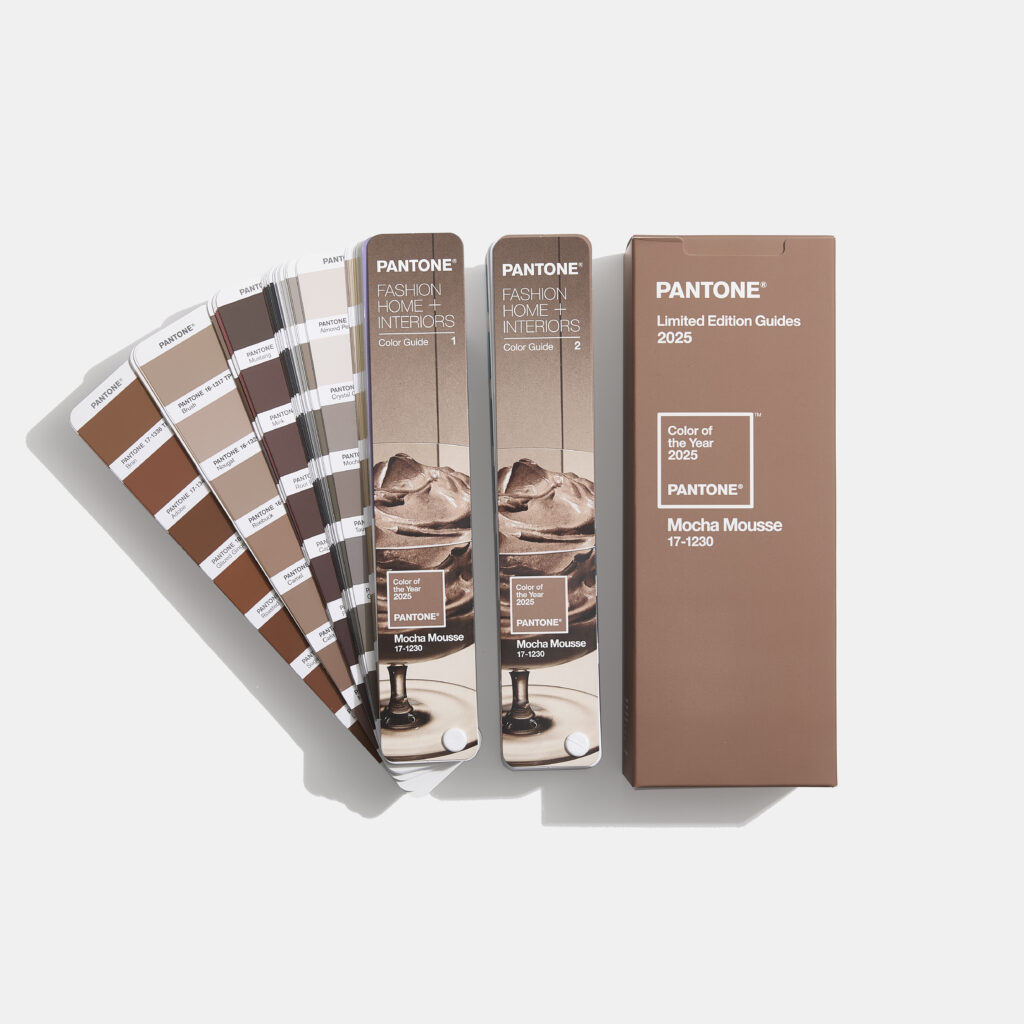 Mocha Mousse, Limited Edition Pantone FHI Color Guide 1