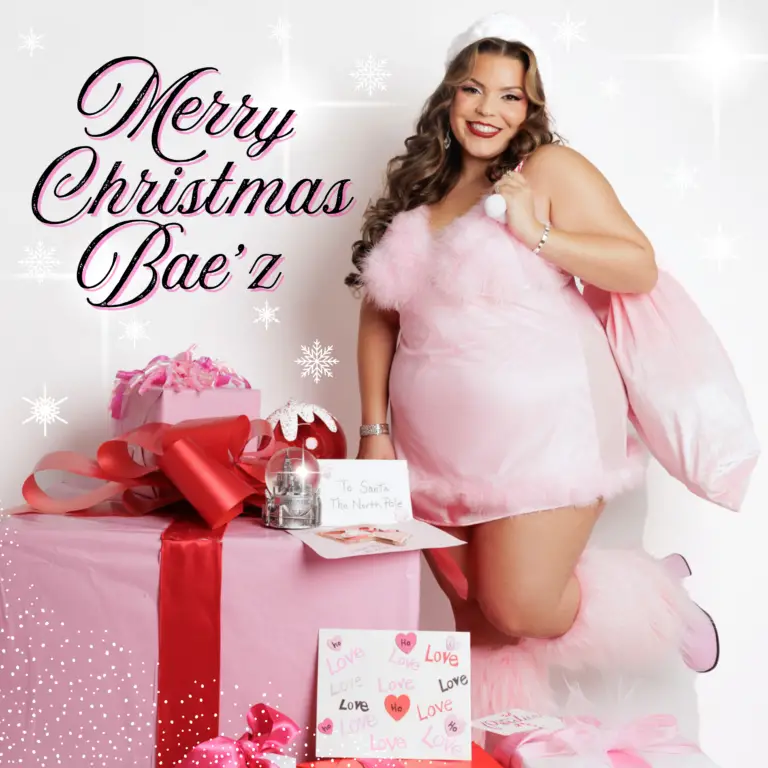 MERRY CHRISTMAS BAE'Z COVER ART - ELLE BAEZ