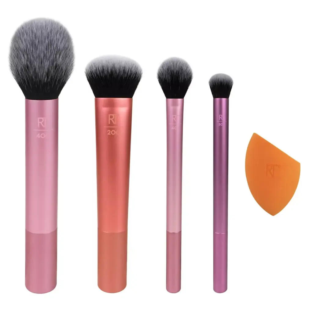 REAL TECHNIQUES EVERYDAY ESSENTIAL MAKEUP BRUSH KIT