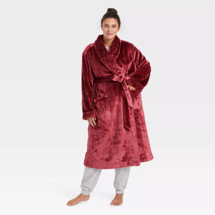 Women's Plush Robe - Auden™- plus size robes
