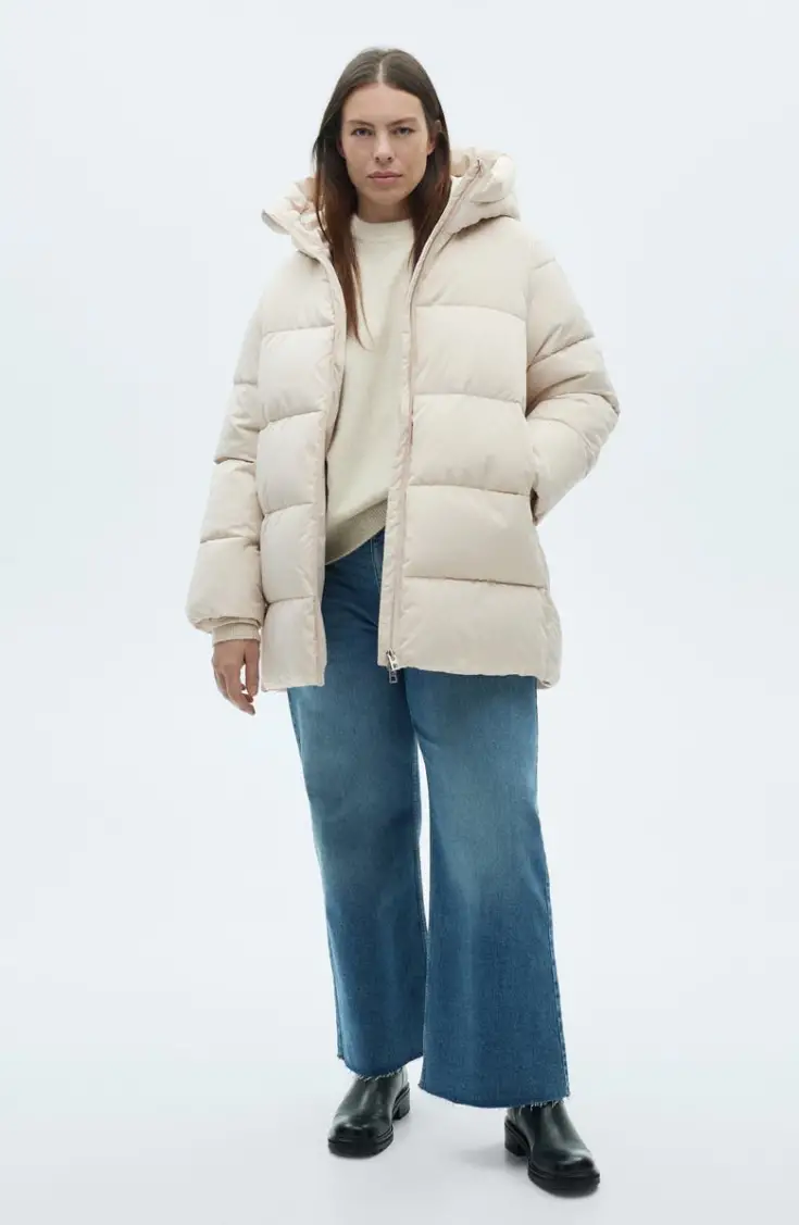 Quilted Hooded Puffer Coat