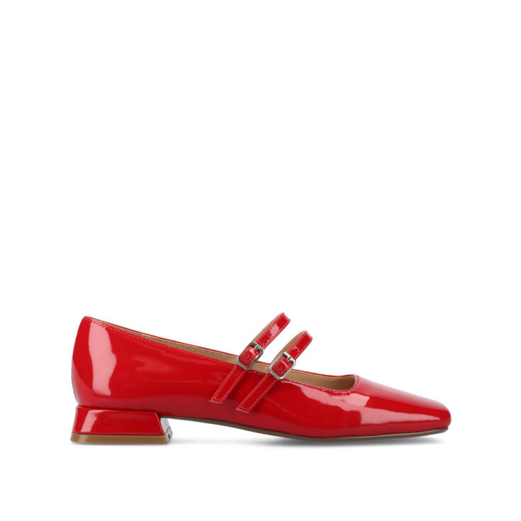 Image for Journee - Gredah Mary Jane Flats in Faux Leather 