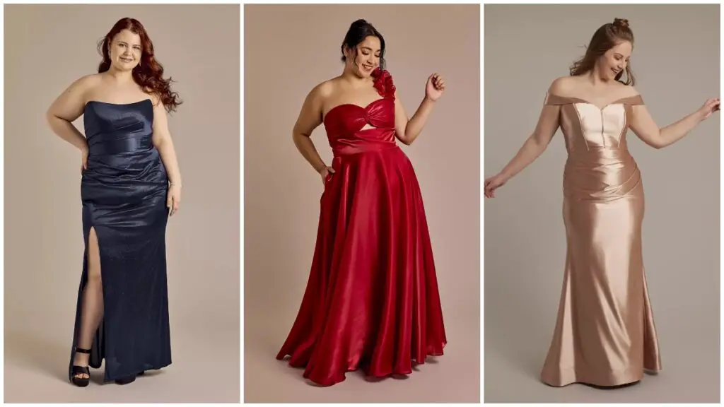 david's bridal prom; plus size prom dresses