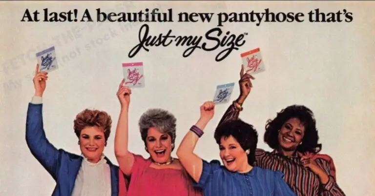the history of just my size