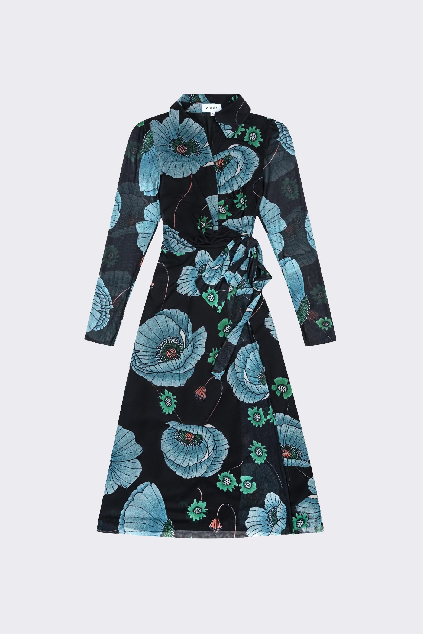 EnidWrapDress_NightPoppy_Flat.jpgv1739977050 10 زائد حجم العناصر غير الرسمية للأعمال