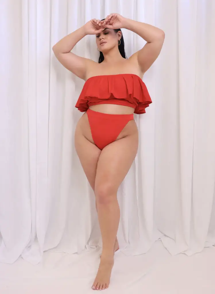 Sea Breeze High Cut Swim Bottom; swimwear shopping