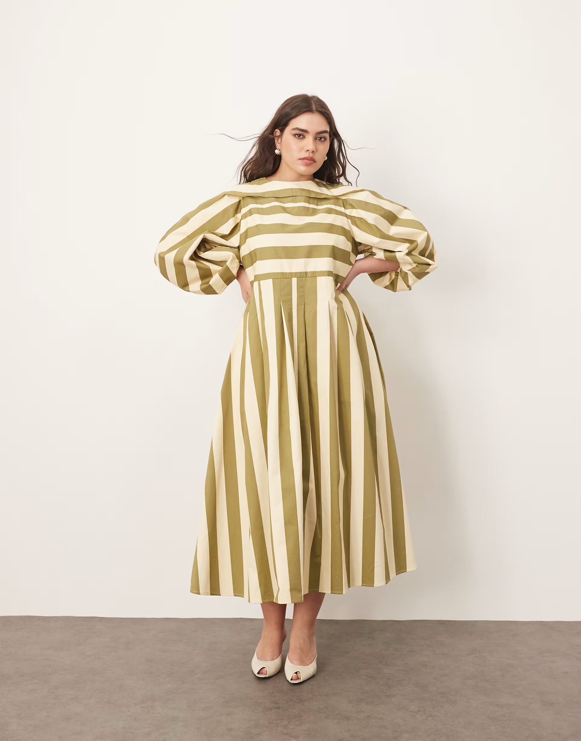 207762898-1-olivestripe 7 زائد حجم الحفلات على السطح للتسوق