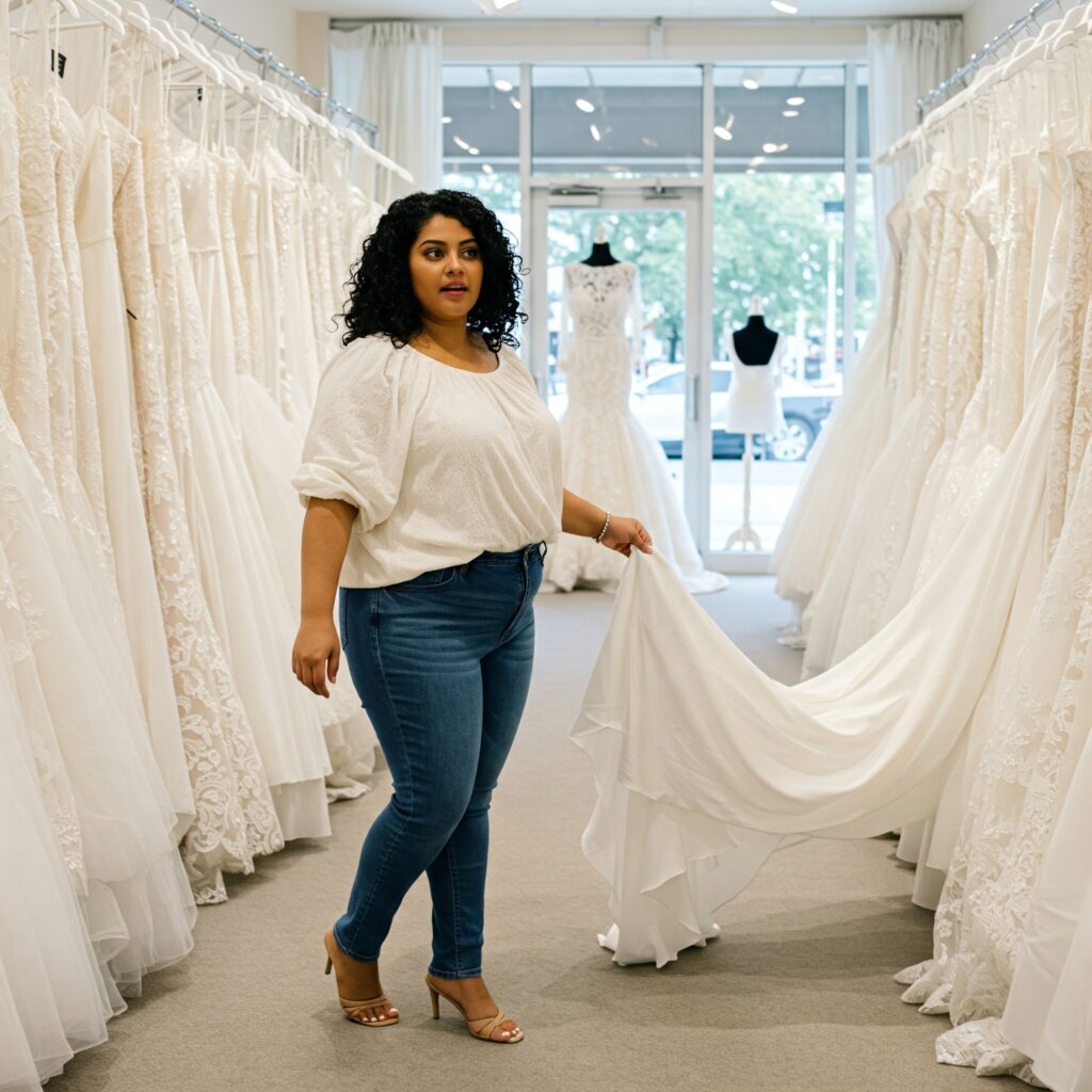 wedding dresses size 30 and up