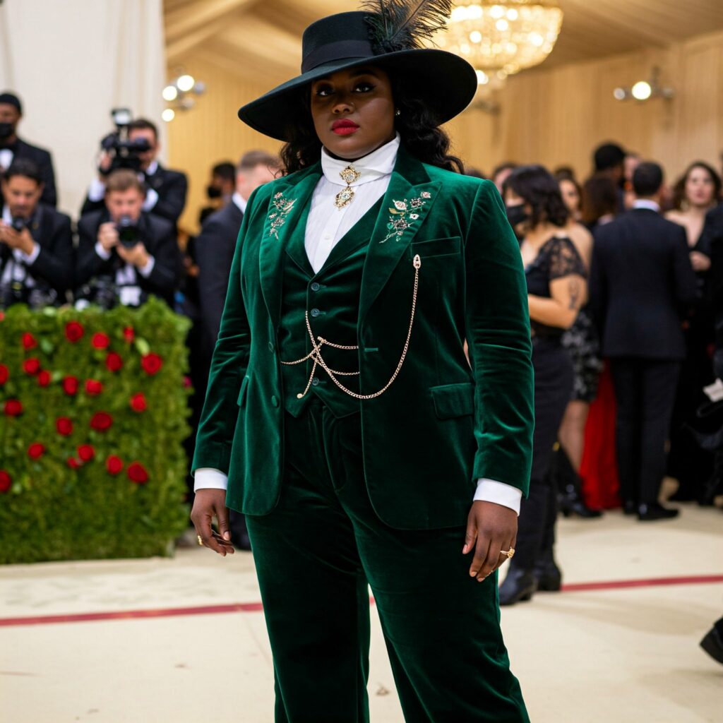 plus size dandyism