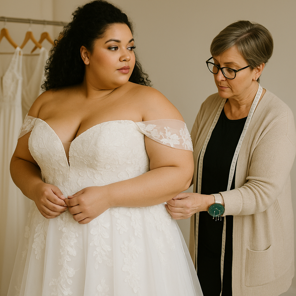 plus size bridal alterations