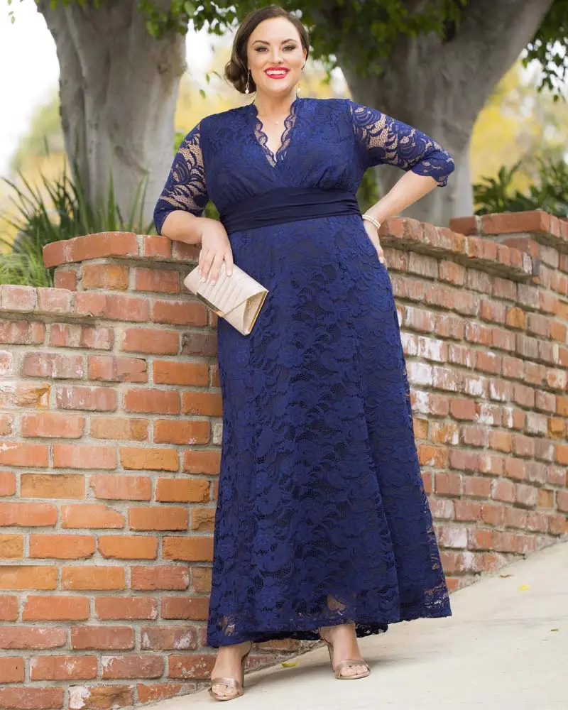 plus size mother of the groom dresses at Kiyonna