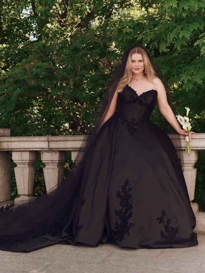 Serafinanon-traditional plus size weddings dress ideas by maggie sottero