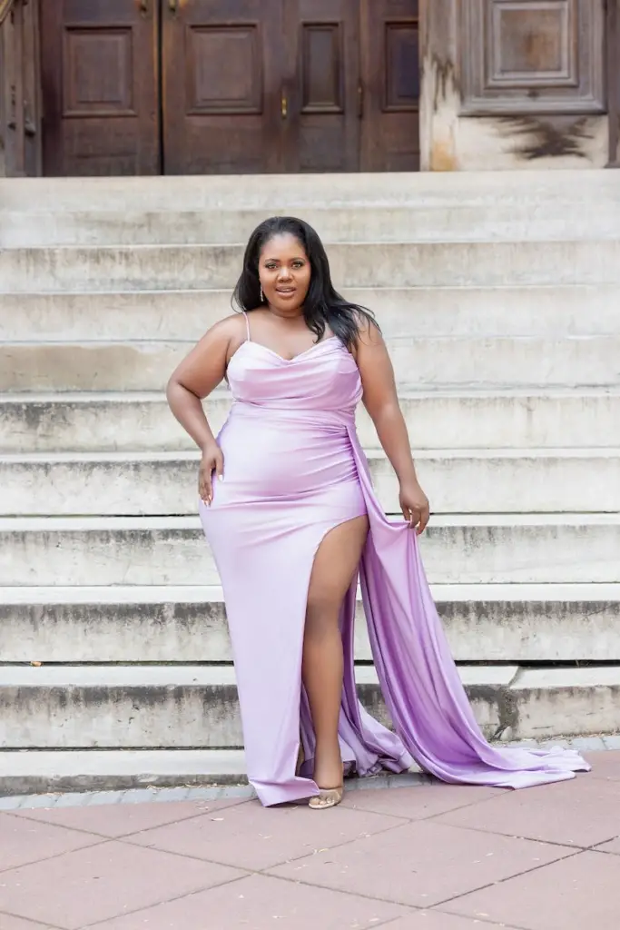 The Renee Gown (Lavender)Size Inclusive plus size bridesmaid gown- Bridal Babes