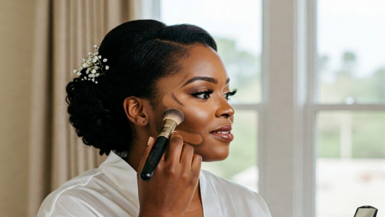 Bye-Bye Roundness, Hello Definition: Your Contour BFF for Full-Faced Brides
