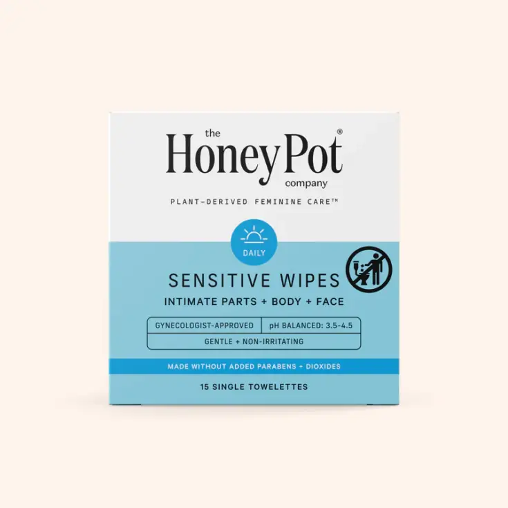Image for Sensitive Feminine Travel Wipes
