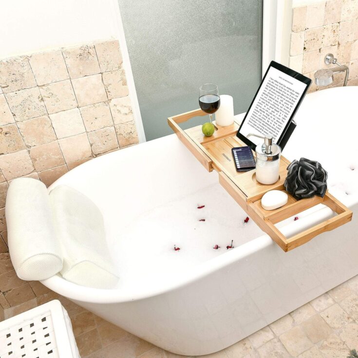 Image for Bath Tray and Bath Pillow | Monsuri