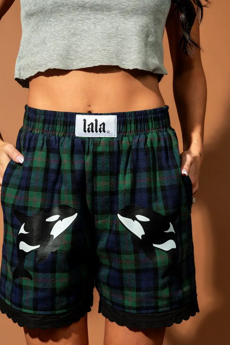lala grunge princess orca baby flannel boxer shorts 557670.jpgv1748631937