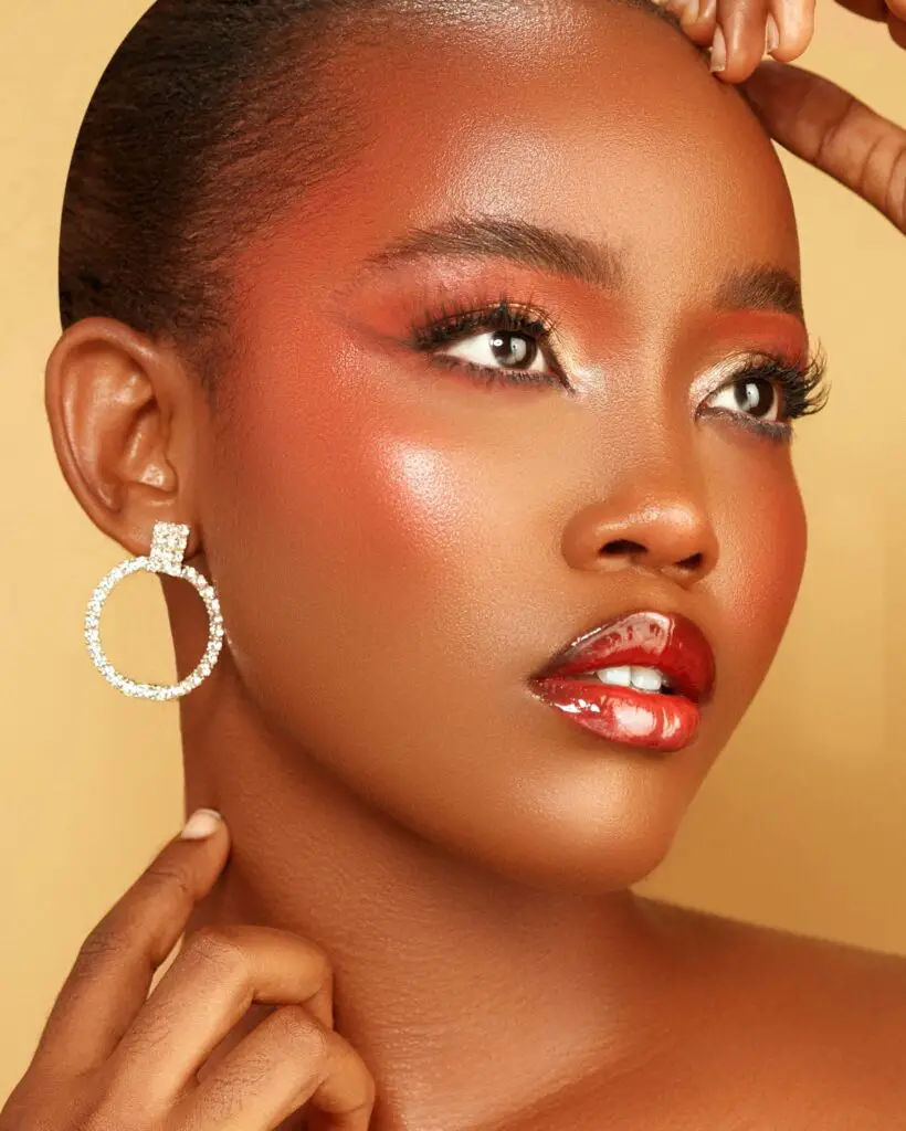 Highlighter makeup