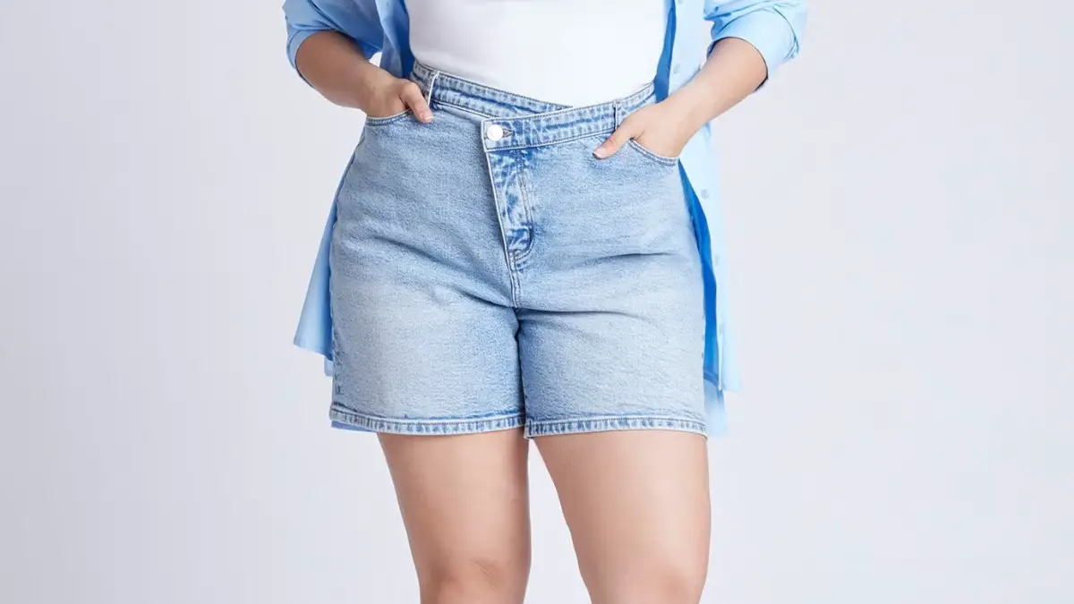 plus size shorts