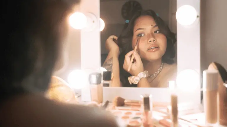 fast face makeup